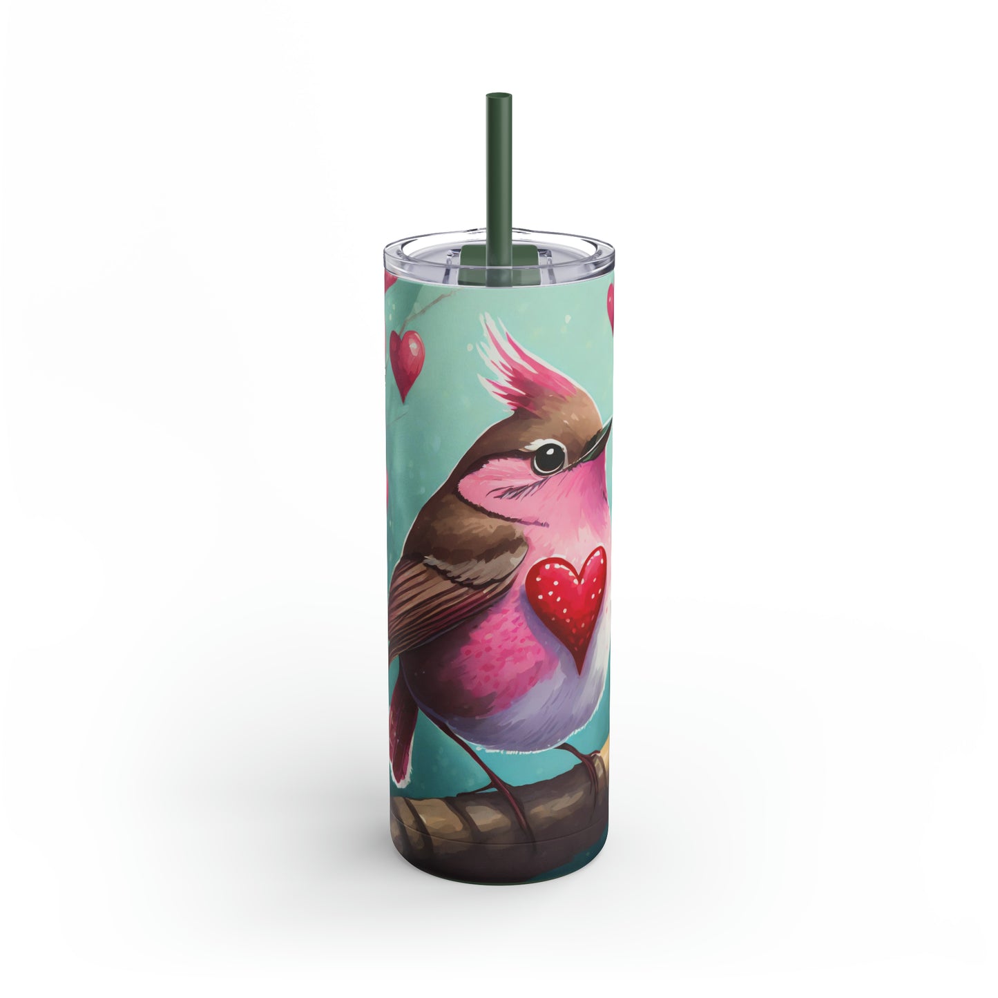 Love Pink Wren Tumbler, 20oz