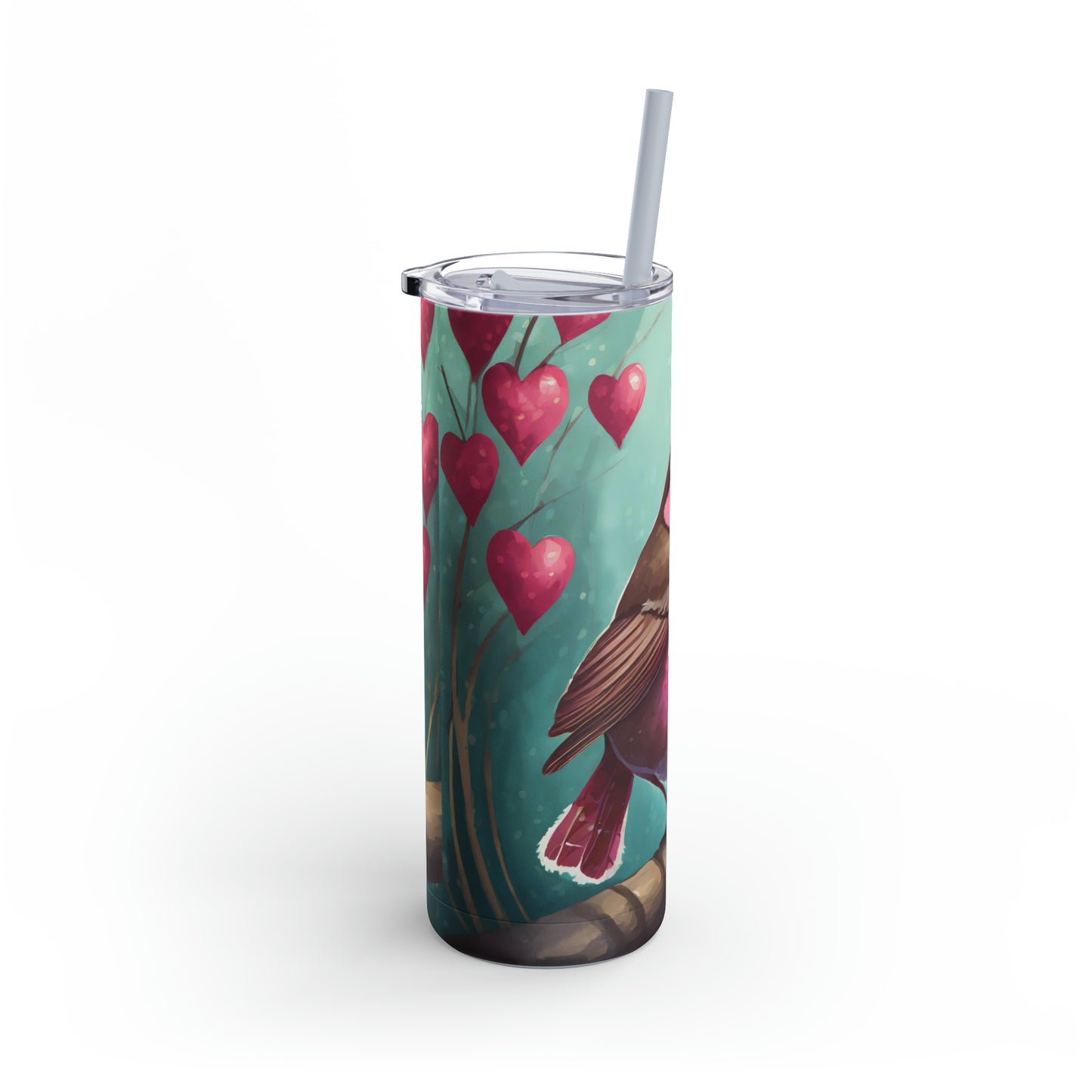 Love Pink Wren Tumbler, 20oz