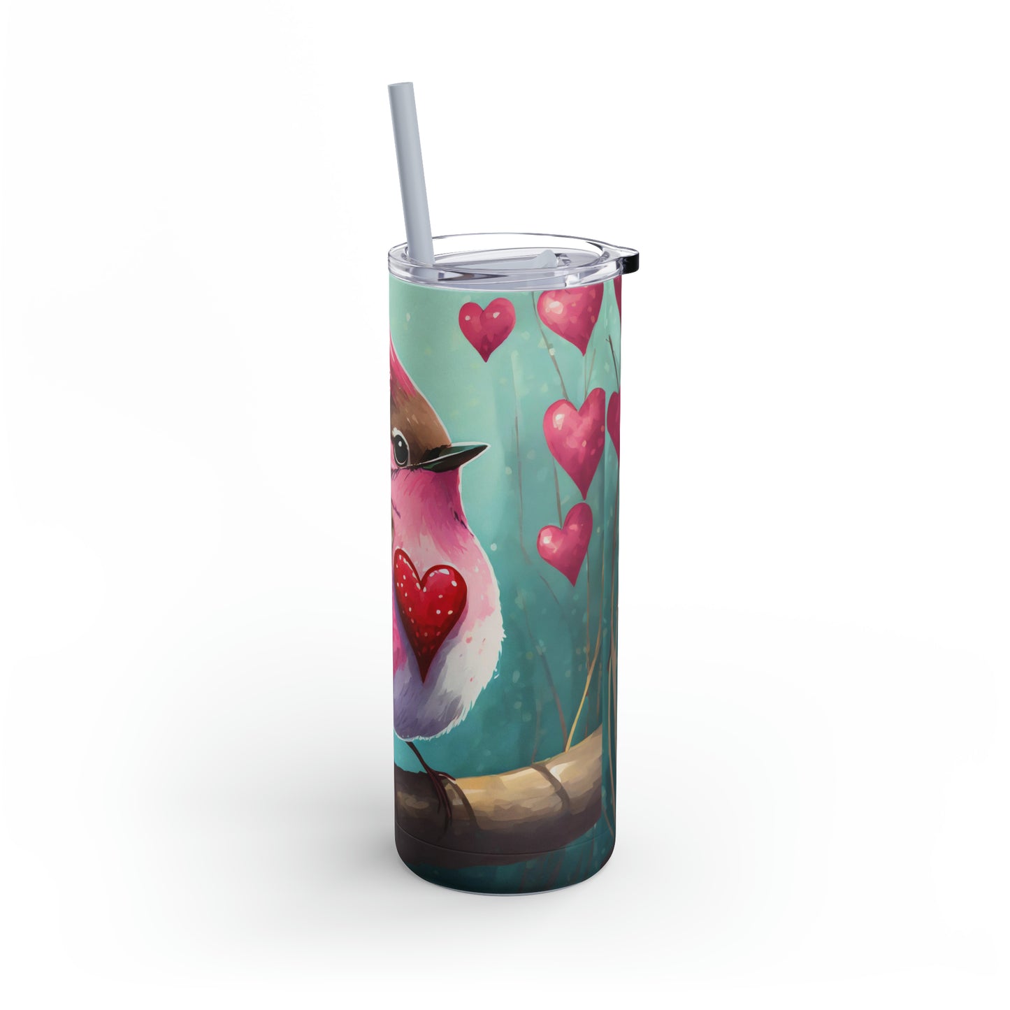 Love Pink Wren Tumbler, 20oz