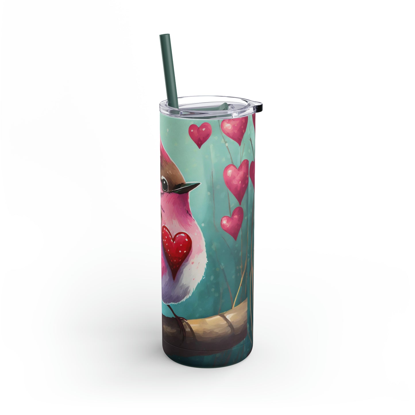 Love Pink Wren Tumbler, 20oz