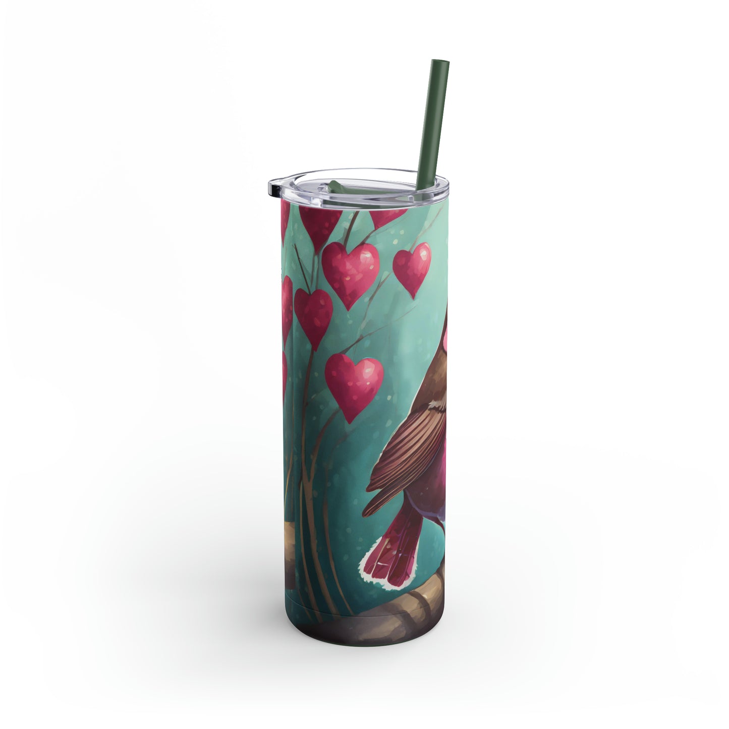 Love Pink Wren Tumbler, 20oz